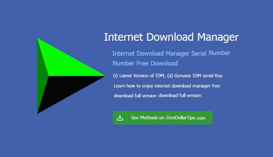 Serial Code For Internet Download Manager